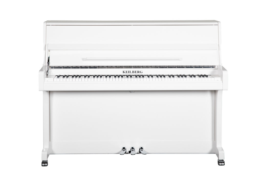 Piano droit KEILBERG KEILBERG Etude blanc brillant - Pianoshop